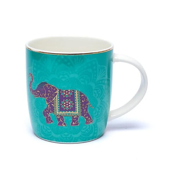 Tasse à thé Éléphant avec son infuseur